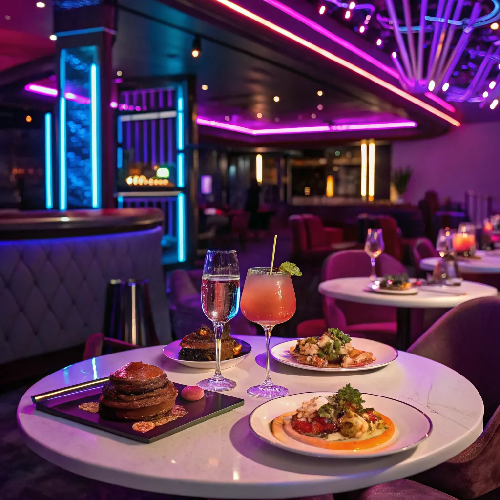 Neon Gourmet Experience